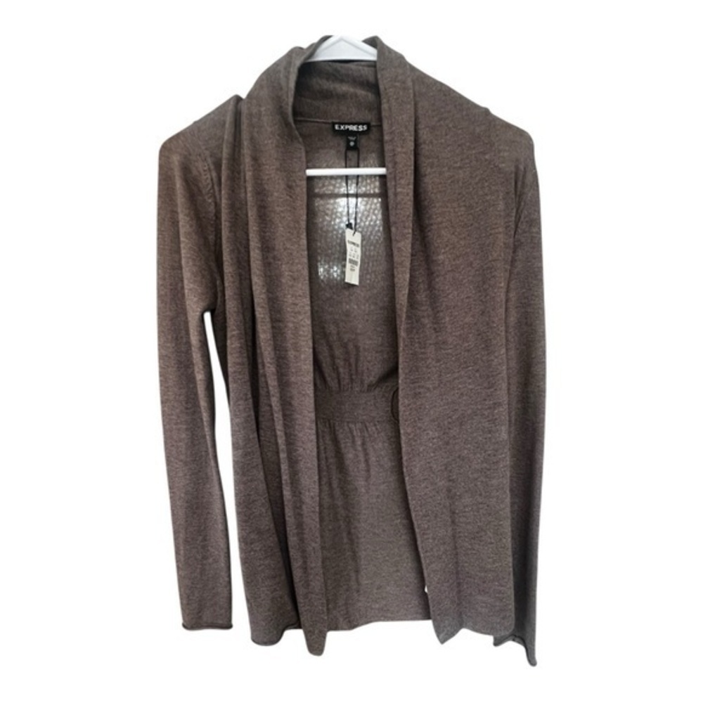 NWT Express Women's Brown cardigan Sweater